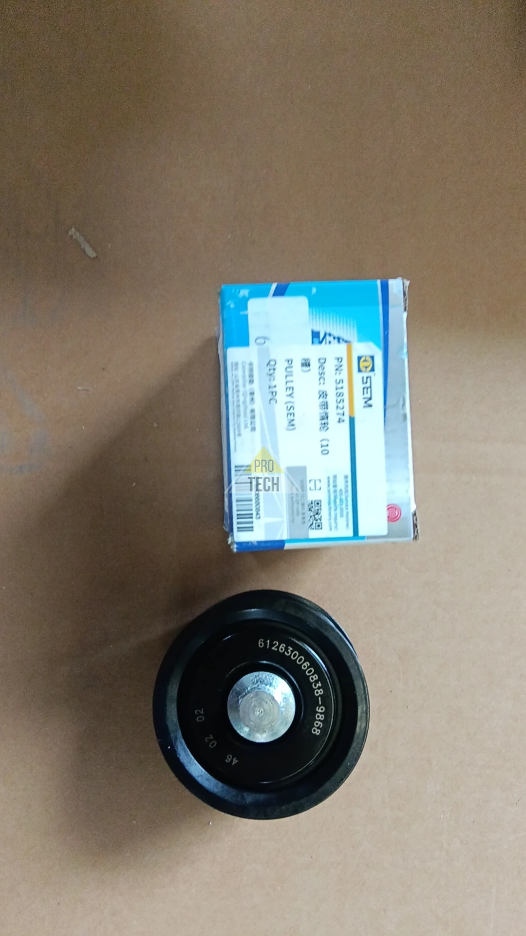 5185274 Ролик обводной SEM WD10