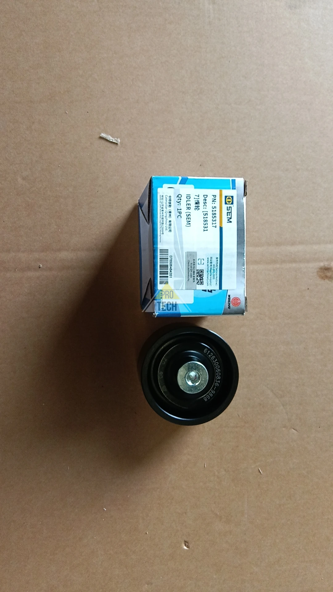 5185317 Ролик обводной WD12 WP6 SEM